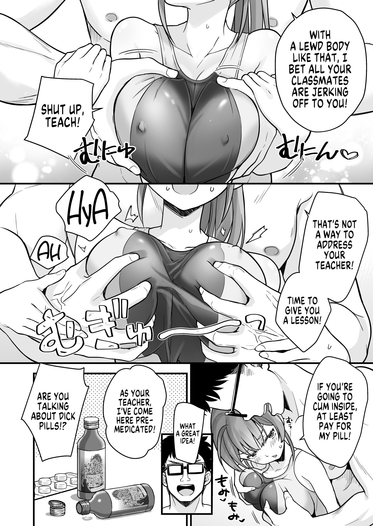 Hentai Manga Comic-The Loser Me Got Turned Into a Girl, so I Tried Having Degenerate Sex With My Teacher-Read-27